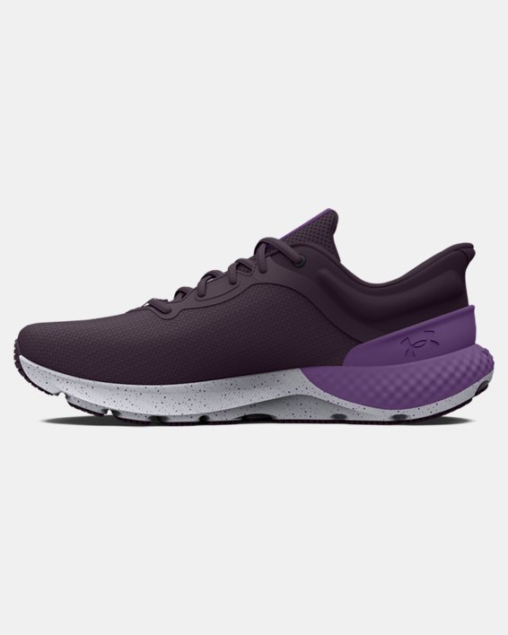 Women's UA Charged Escape 4 Wide (D) Running Shoes, Purple, pdpMainDesktop image number 1